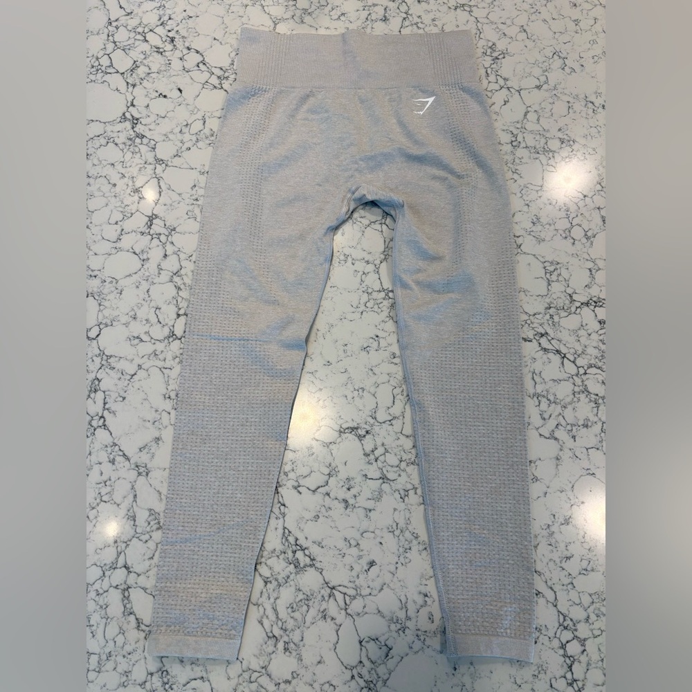 Gymshark Vital Seamless Leggings in Light Gray